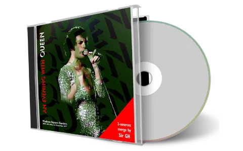Artwork Cover of Queen 1977-12-01 CD New York City Audience