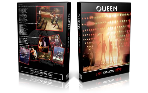 Queen Compilation DVD Live Killers Tour Proshot Live Show Recording