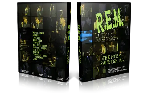 Artwork Cover of REM 1982-10-10 DVD Raleigh Proshot