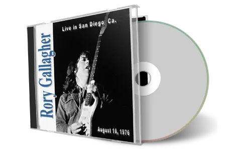 Artwork Cover of Rory Gallagher 1976-08-16 CD San Diego Audience