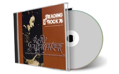 Artwork Cover of Rory Gallagher 1976-08-28 CD Reading Audience
