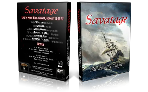 Artwork Cover of Savatage 1997-11-29 DVD Cologne Proshot