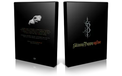Artwork Cover of Skinny Puppy 2007-08-10 DVD Budapest Audience