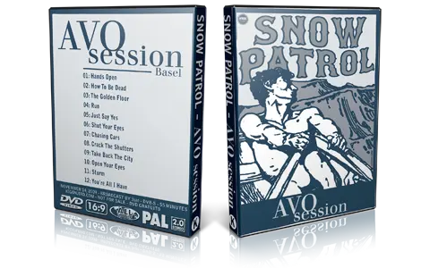 Artwork Cover of Snow Patrol 2009-11-14 DVD Basel Proshot