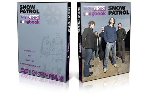 Artwork Cover of Snow Patrol Compilation DVD Songbook 2011 Proshot