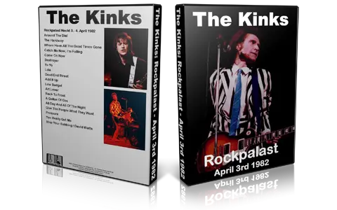 Artwork Cover of The Kinks 1982-04-04 DVD Essen Proshot