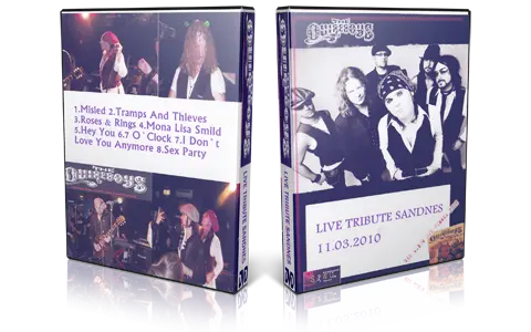 Artwork Cover of The Quireboys 2010-11-03 DVD Sandes Proshot