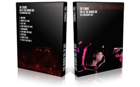 Artwork Cover of The Strokes 2005-11-29 DVD London Proshot