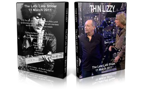 Artwork Cover of Thin Lizzy 2011-03-03 DVD The Late Late Show Proshot