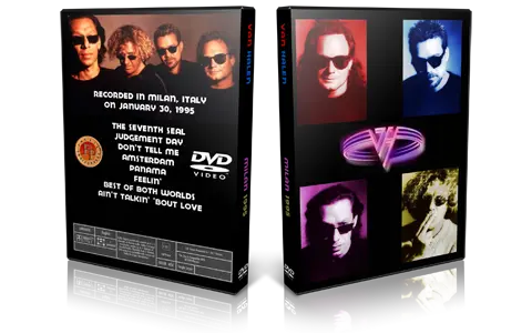 Artwork Cover of Van Halen 1995-01-30 DVD Milan Audience