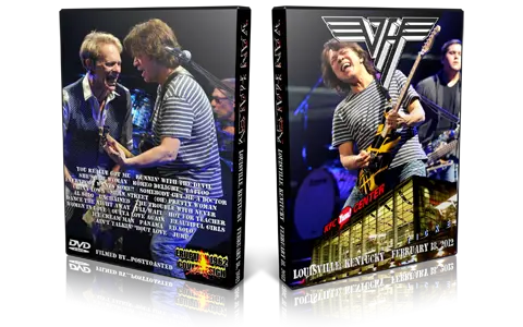 Artwork Cover of Van Halen 2012-02-18 DVD Louisville Audience