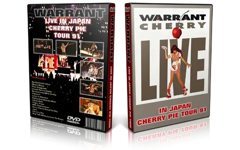 Artwork Cover of Warrant 1991-04-21 DVD Tokyo Proshot