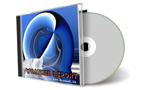 Artwork Cover of Weather Report 1983-03-20 CD Boston Soundboard