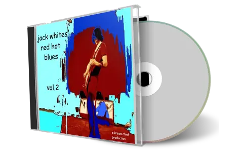 Artwork Cover of White Stripes Compilation CD Jack Whites Red Hot Blues Soundboard