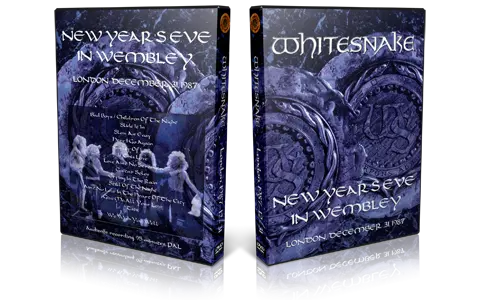 Artwork Cover of Whitesnake 1987-12-31 DVD London Audience