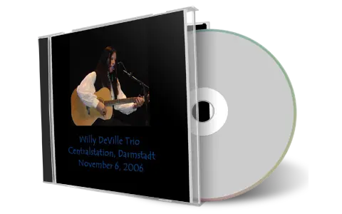 Artwork Cover of Willy de Ville 2006-11-06 CD Darmstadt Audience