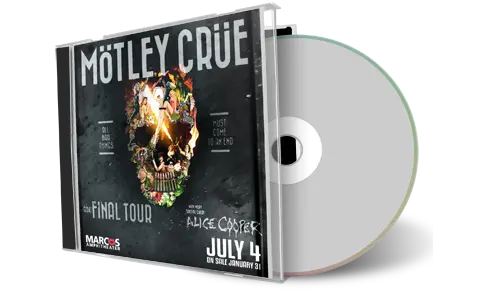 Artwork Cover of Motley Crue 2014-07-04 CD Milwaukee Audience
