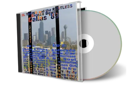Artwork Cover of Neil Young 1989-01-14 CD Dallas Audience