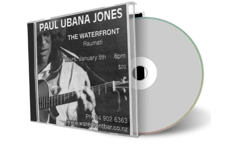 Artwork Cover of Paul Ubana Jones 2012-01-05 CD Raumati Audience