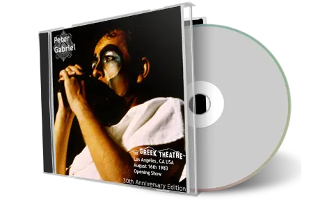 Artwork Cover of Peter Gabriel 1983-08-16 CD Los Angeles Audience