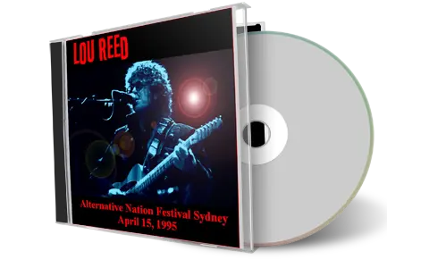 Artwork Cover of Lou Reed 1995-04-15 CD Sydney Audience