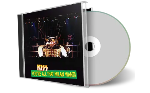 Artwork Cover of KISS 1980-09-02 CD Milan Audience