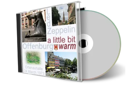 Artwork Cover of Led Zeppelin 1973-03-24 CD Offenburg Audience