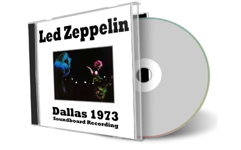 Artwork Cover of Led Zeppelin 1973-05-18 CD Dallas Soundboard