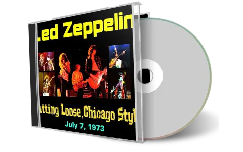 Artwork Cover of Led Zeppelin 1973-07-07 CD Chicago Audience
