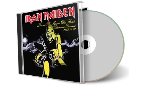 Artwork Cover of Iron Maiden 1983-11-19 CD Clermont-Ferrand Audience