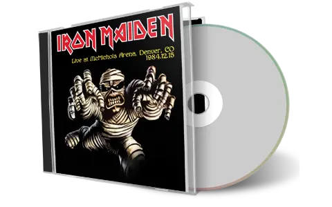 Artwork Cover of Iron Maiden 1984-12-15 CD Denver Audience