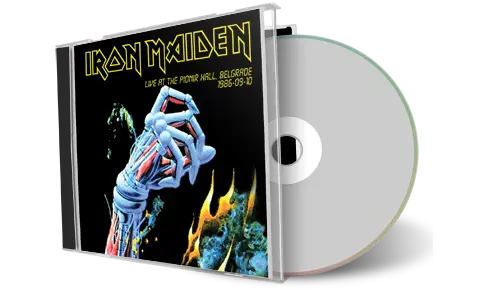 Artwork Cover of Iron Maiden 1986-09-10 CD Belgrade Audience