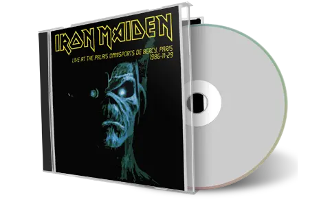 Artwork Cover of Iron Maiden 1986-11-29 CD Paris Soundboard
