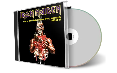 Artwork Cover of Iron Maiden 1988-06-27 CD Indianapolis Audience