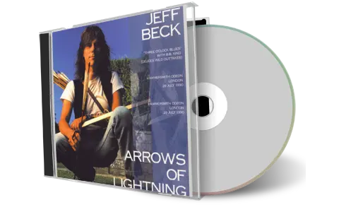 Artwork Cover of Jeff Beck 1990-07-28 CD London Audience