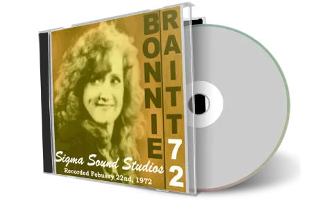 Artwork Cover of Bonnie Raitt 1972-02-22 CD Philadelphia Soundboard
