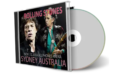Artwork Cover of Rolling Stones 2014-11-12 CD Sydney Audience