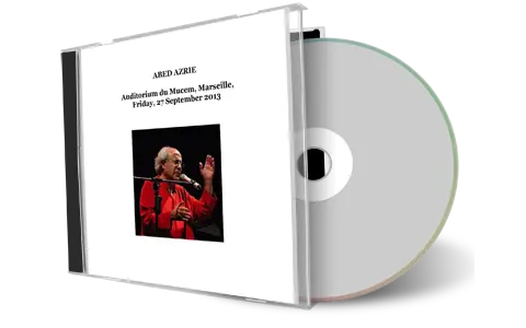 Artwork Cover of Abed Azrie 2013-09-27 CD Marseille Audience
