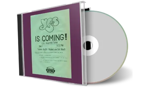 Artwork Cover of Yes 1974-12-01 CD Baton Rouge Audience