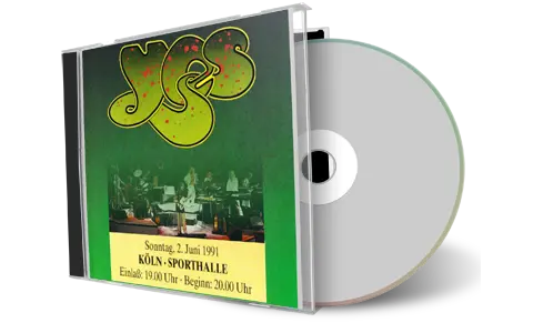 Artwork Cover of Yes 1991-06-02 CD Koln Audience