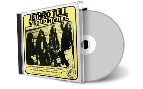 Artwork Cover of Jethro Tull 1971-07-02 CD Dallas Audience