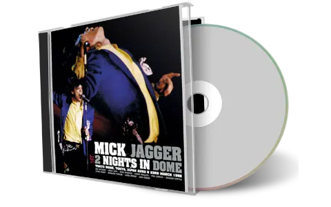 Artwork Cover of Mick Jagger Compilation CD Tokyo 1988 Audience