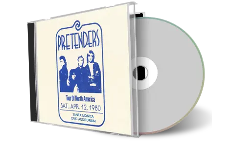 Artwork Cover of Pretenders 1980-04-12 CD Santa Monica Audience