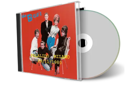 Artwork Cover of B52s 1980-11-29 CD Milano Audience