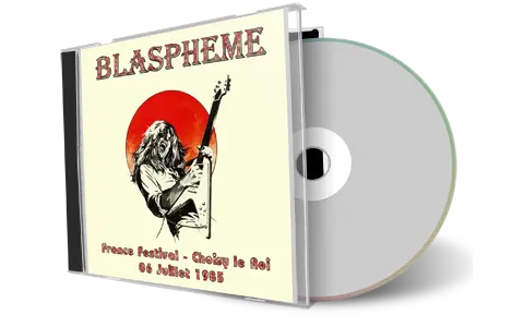 Artwork Cover of Blaspheme 1985-07-06 CD Choisy-le-Roi Audience