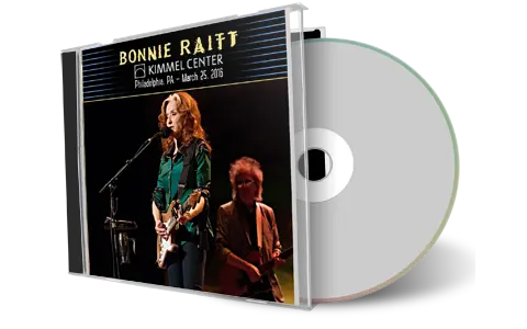 Artwork Cover of Bonnie Raitt 2016-03-25 CD Philadelphia Audience