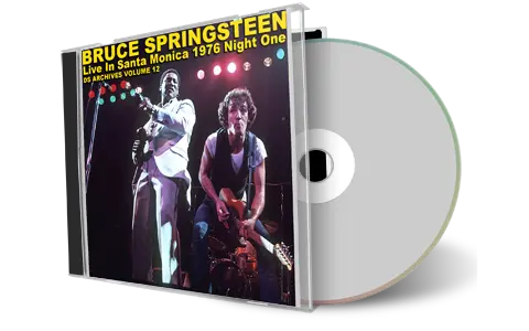Artwork Cover of Bruce Springsteen 1976-09-29 CD Santa Monica Soundboard