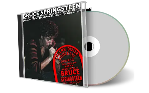Artwork Cover of Bruce Springsteen 1977-03-06 CD Miami Audience