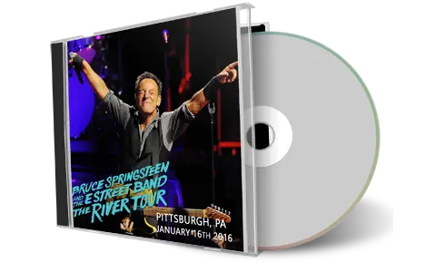 Artwork Cover of Bruce Springsteen 2016-01-16 CD Pittsburgh Soundboard