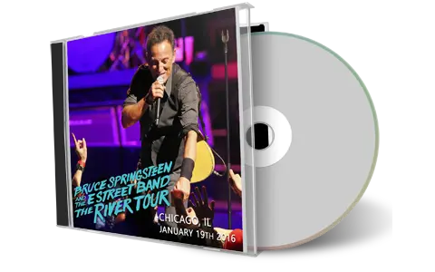 Artwork Cover of Bruce Springsteen 2016-01-19 CD Chicago Soundboard